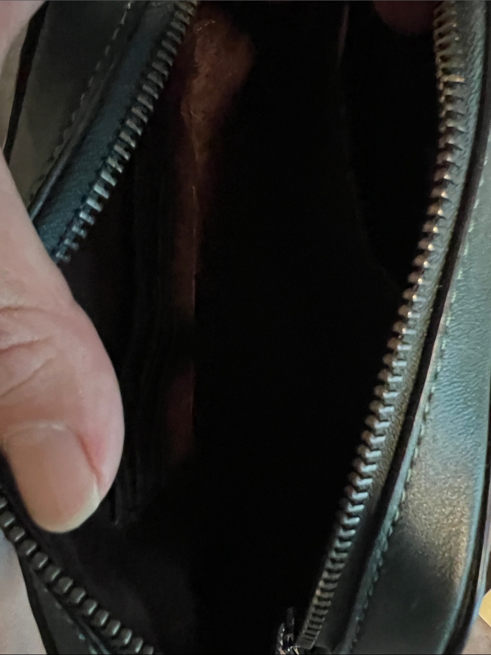 Coach Embossed Signature Crossbody in Green - Picture 3 of 4